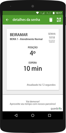 App_Aplicativo_1_TelaPrevisao App Guarda Fila